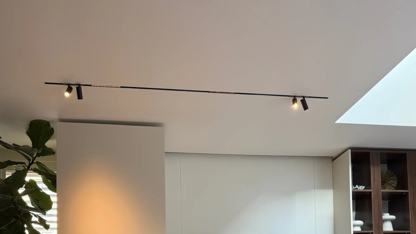 24V Magnetisch Track Rail, 3000mm, Mat Zwart
