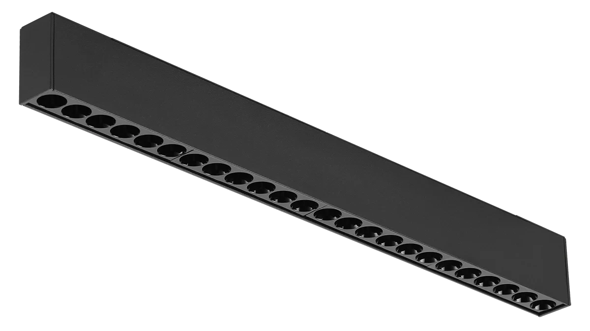 24V Track Spot DOT24, 24W, 2700K, Mat Zwart, Dimbaar