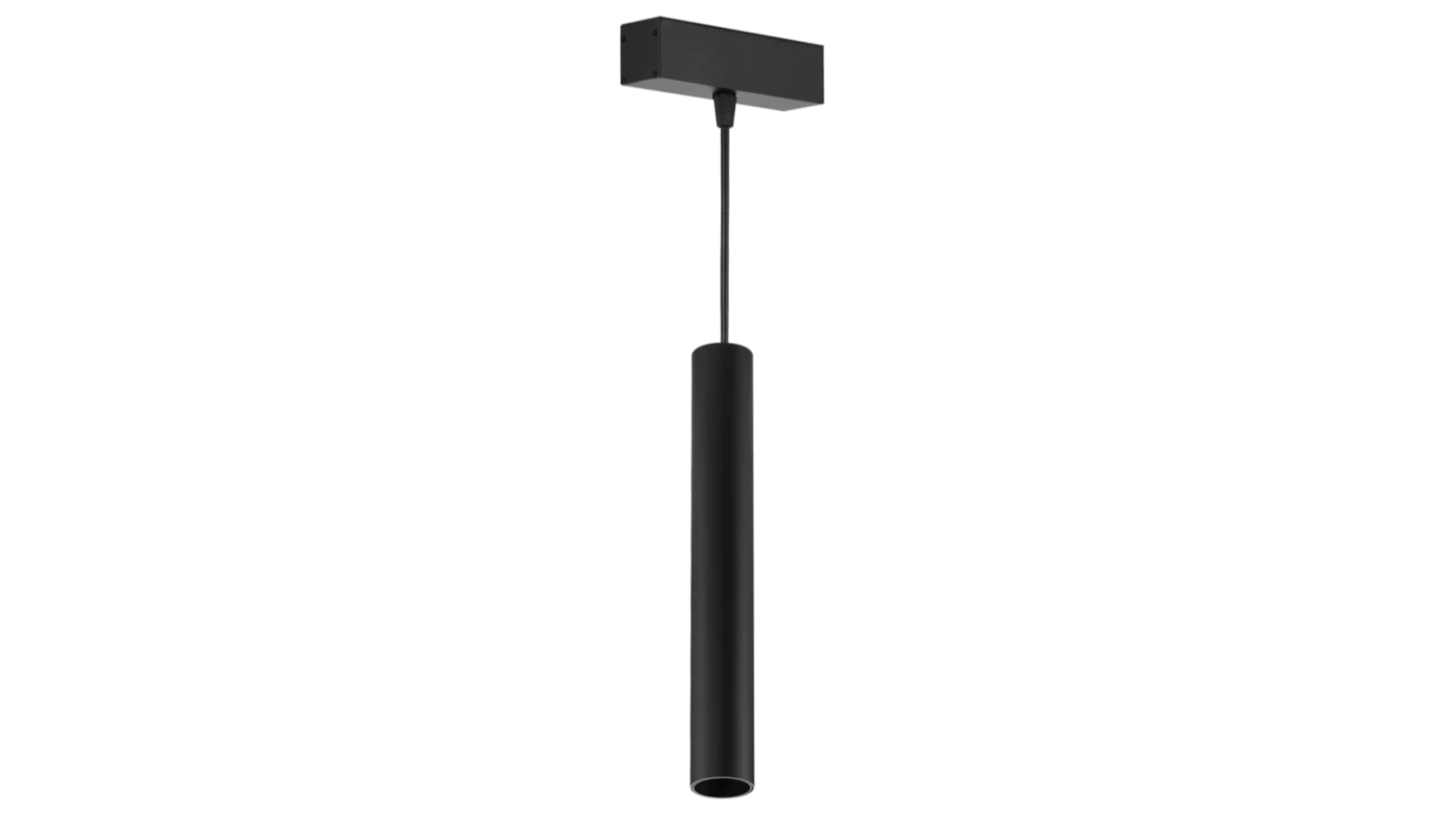 Track Hanglamp Spot, 24V, 10W, 2700K, Mat Zwart, Dimbaar