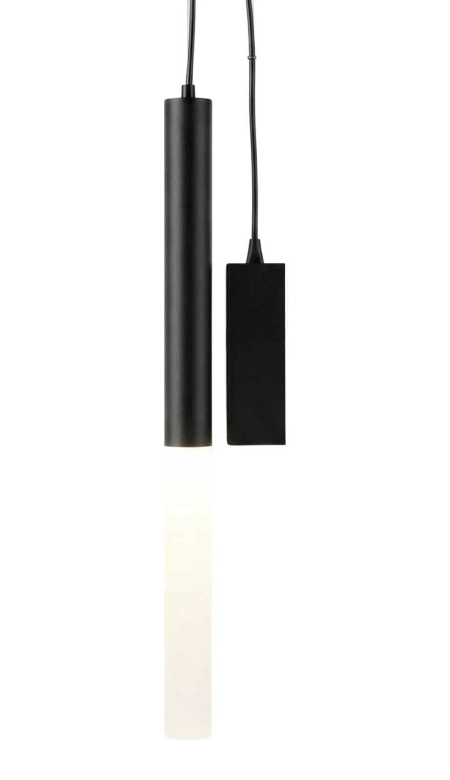Track Hanglamp Spot, 24V, 5W, 2700K, Mat Zwart, Dimbaar