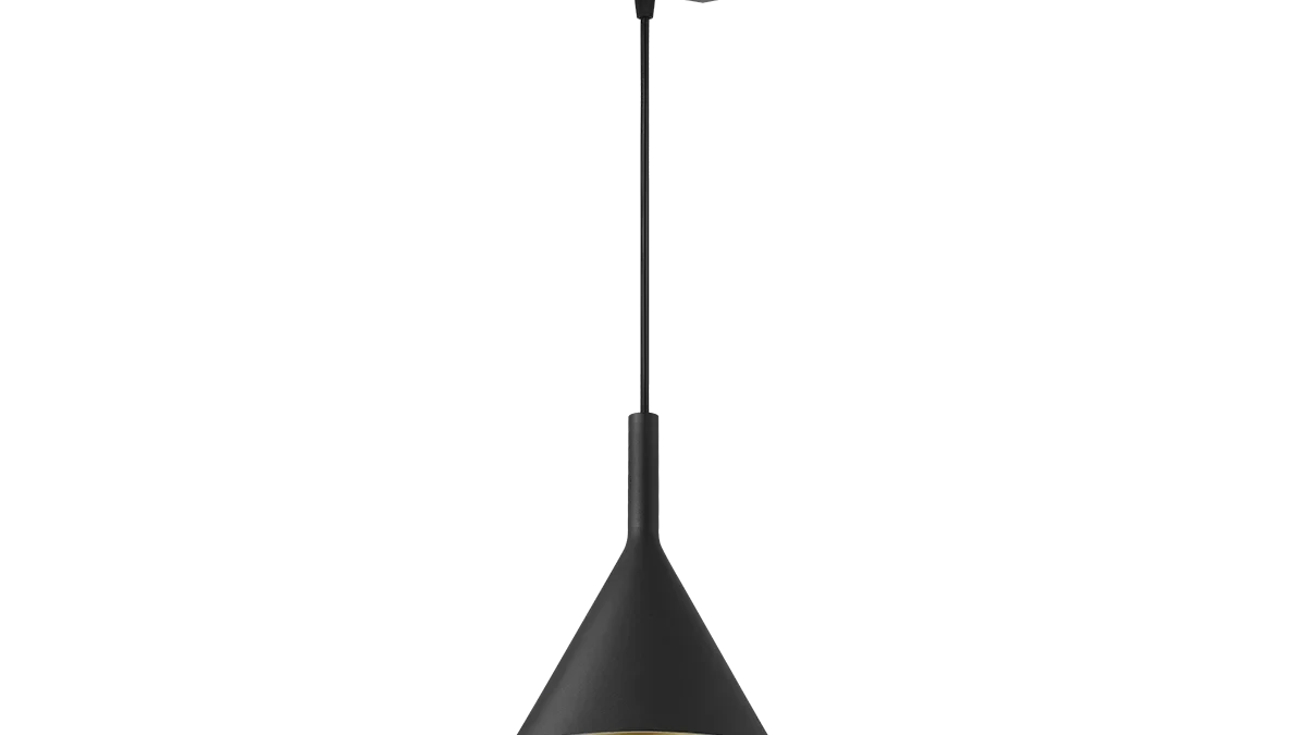 Track Hanglamp Spot, 10W, 2700K, Mat Zwart, Dimbaar