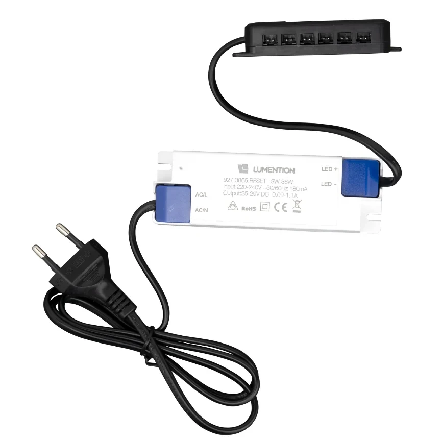 LED Veranda Spot RF Set, Inclusief Afstandsbediening en Transformator