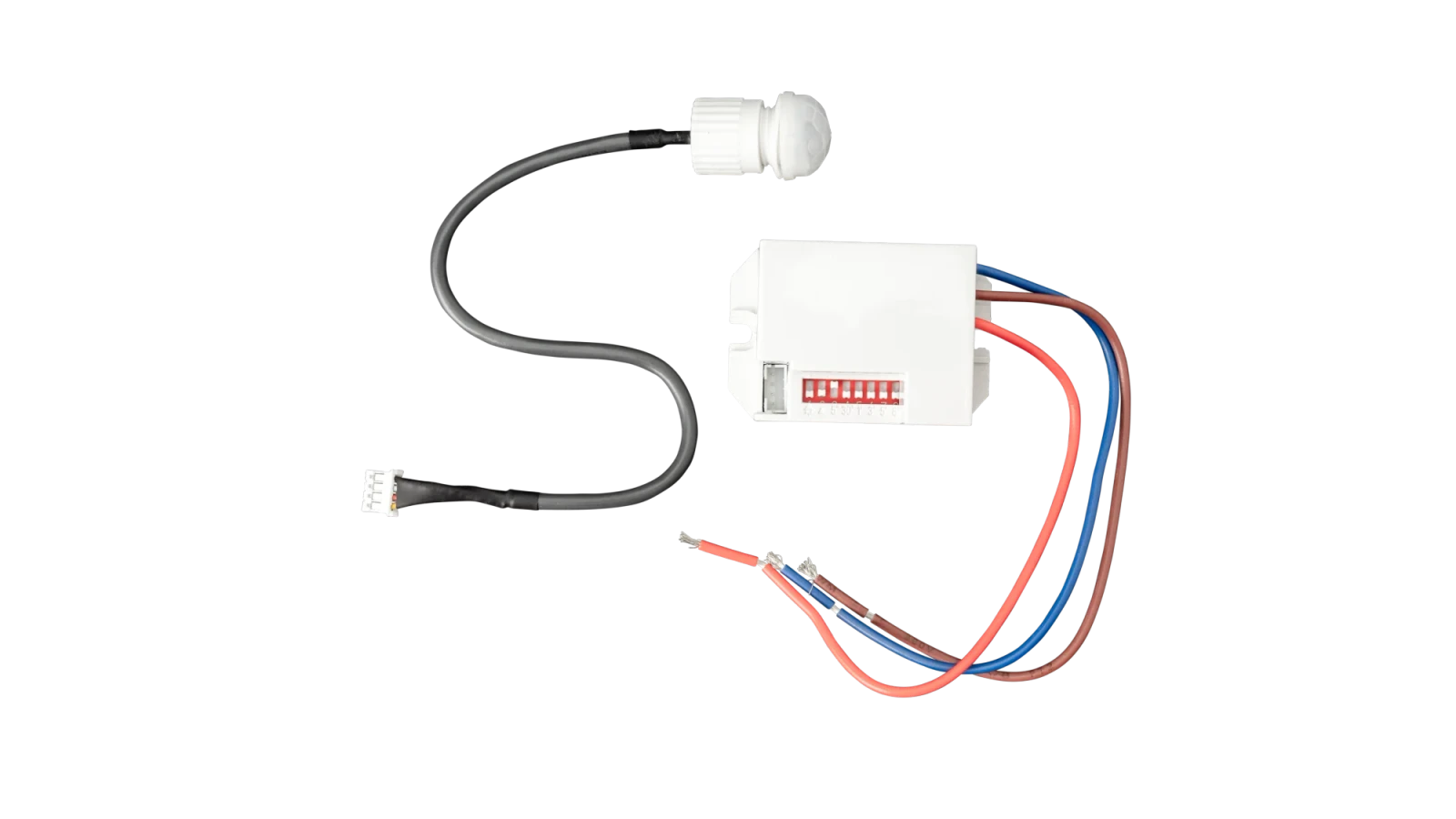 Inbouw Bewegingsmelder Infrarood, Max 400W, IP20, Wit