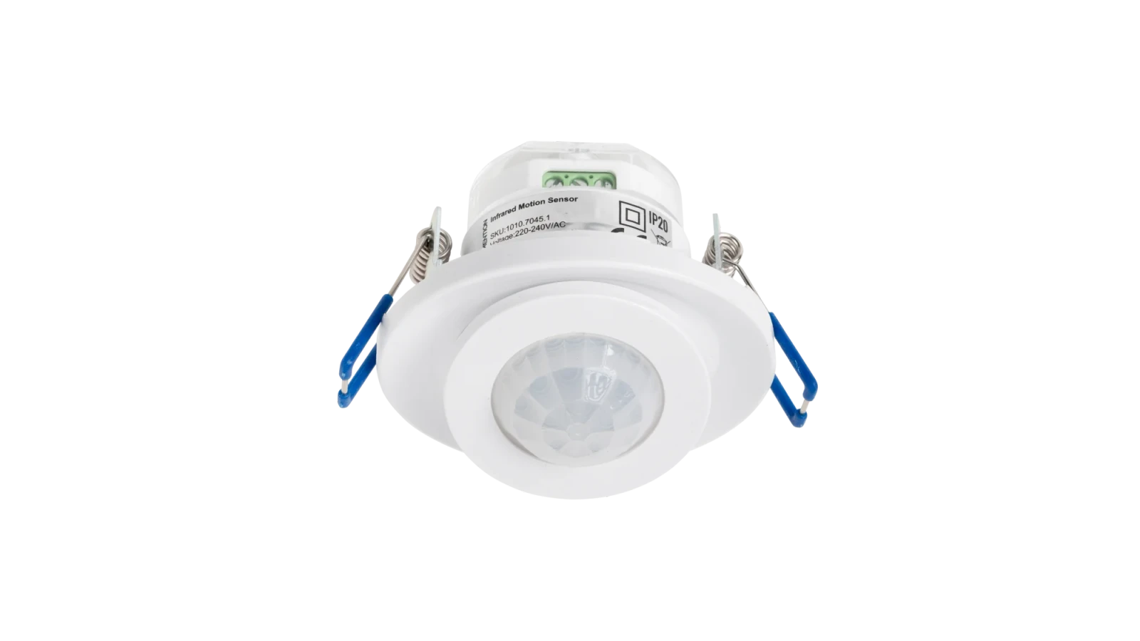 Inbouw Bewegingsmelder Infrarood, Max 400W, IP20, Wit