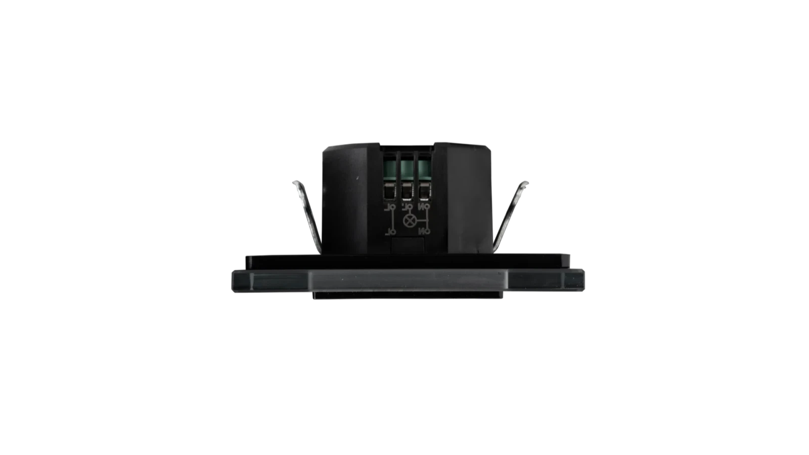 Inbouw Microwave Bewegingsmelder, Max 300W, IP20, Zwart