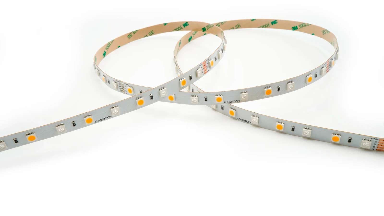 LED Strip, 14.4W/m, 24V, RGB+2700K, IP20