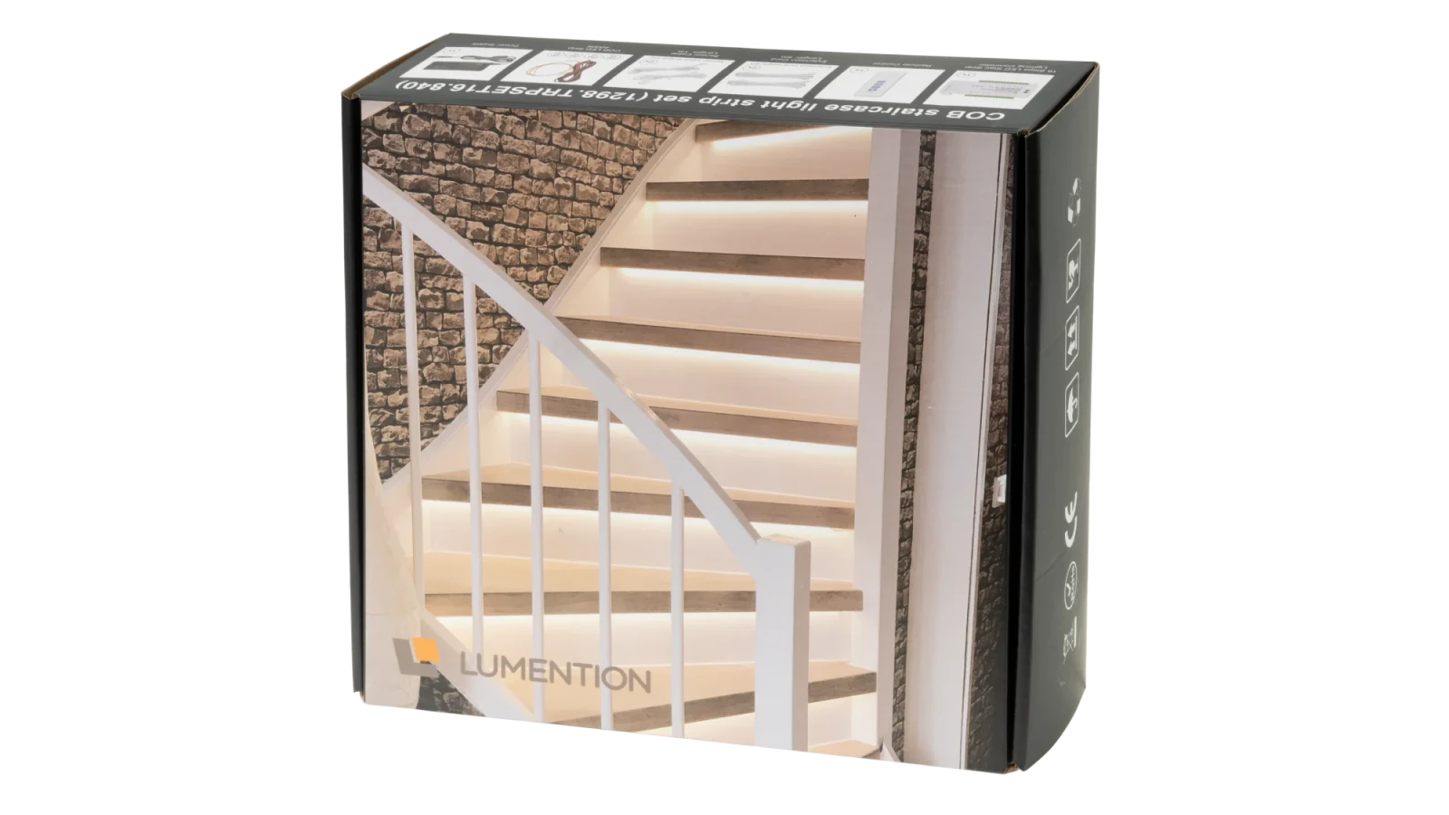 LED Trapverlichting met sensor, 16 Stappen, 4000K
