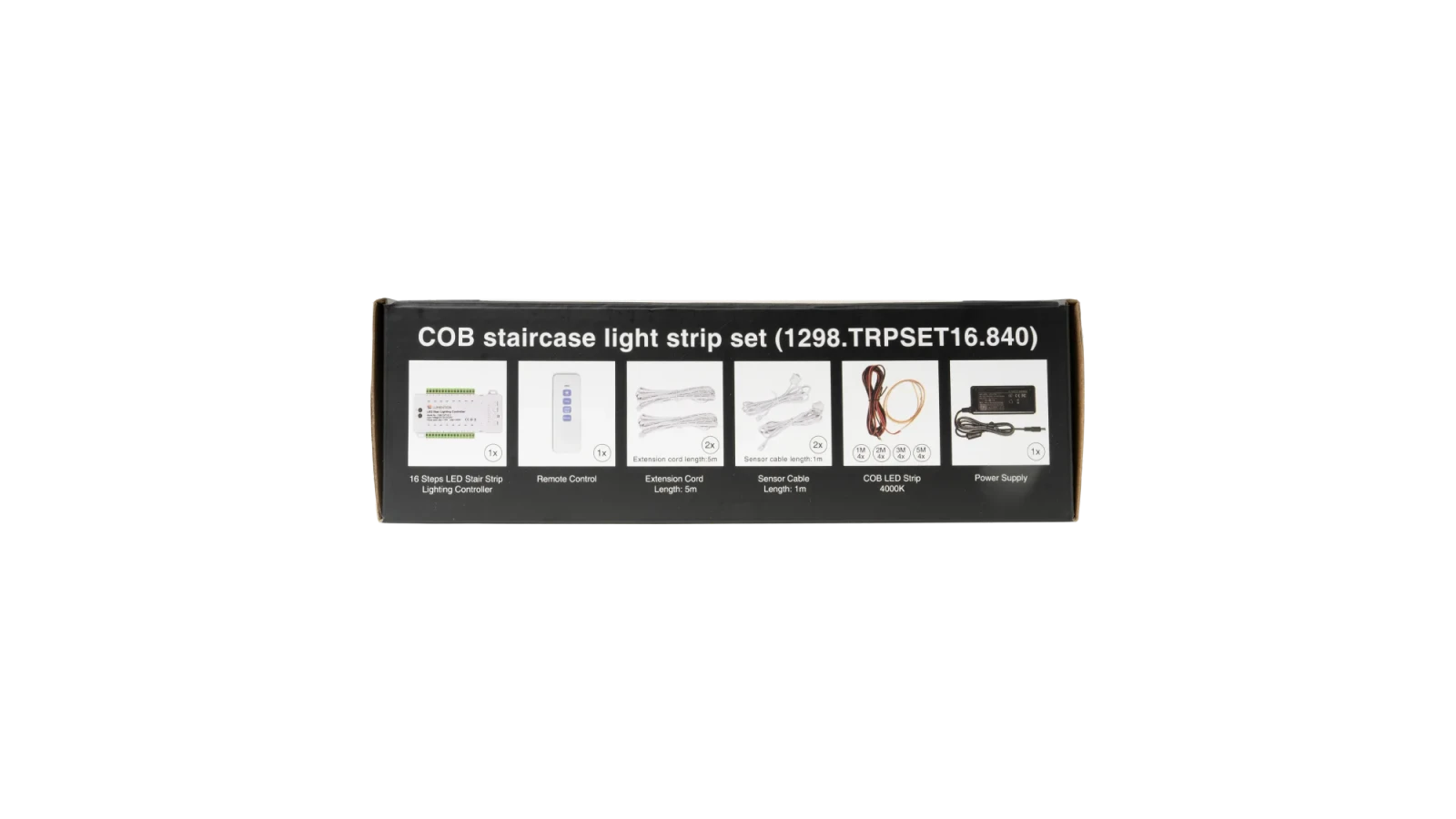 LED Trapverlichting met sensor, 16 Stappen, 4000K