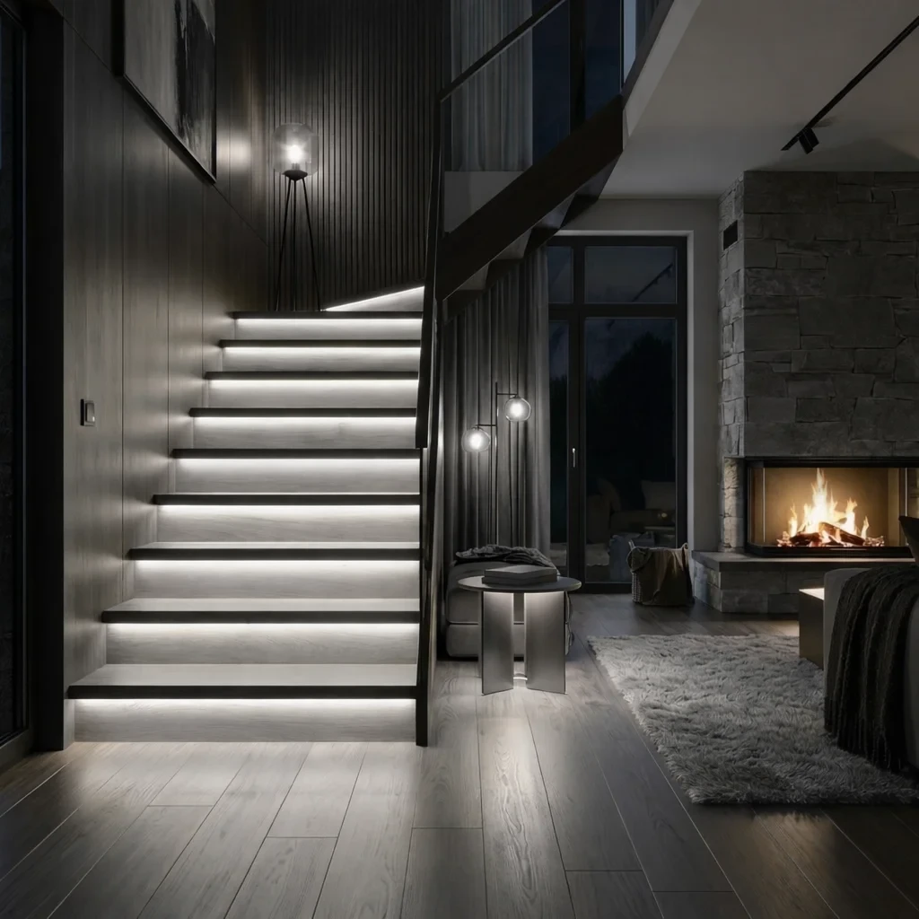 LED Trapverlichting met sensor, 16 Stappen, 4000K