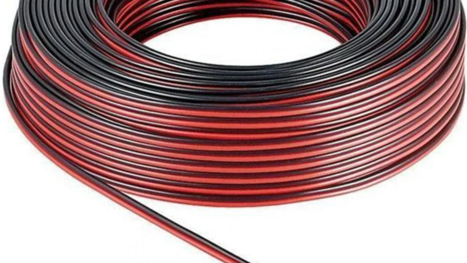 Luidsprekerkabel, Zwart/Rood