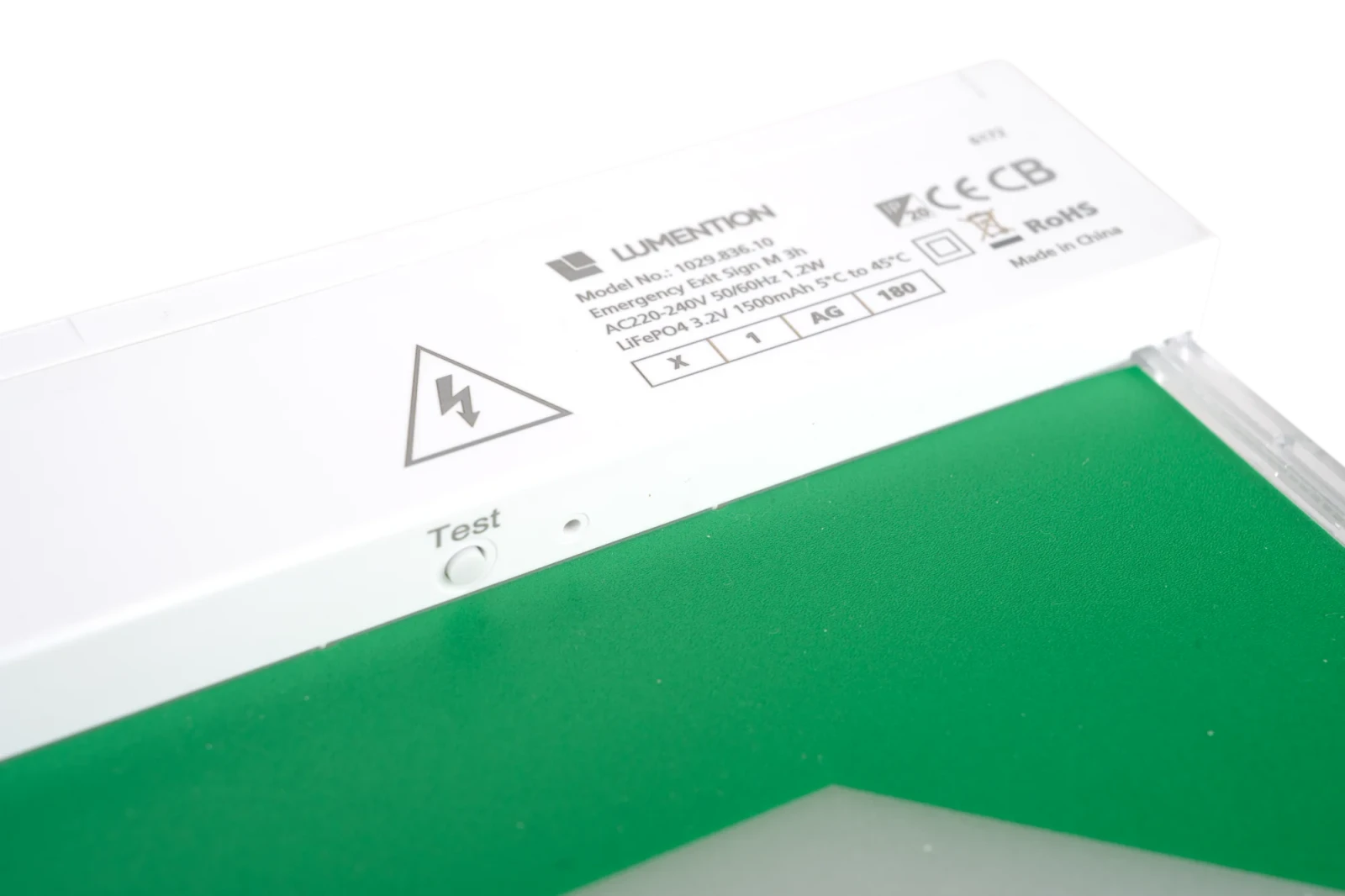 LED Nooduitgangsbord, 3H, IP20
