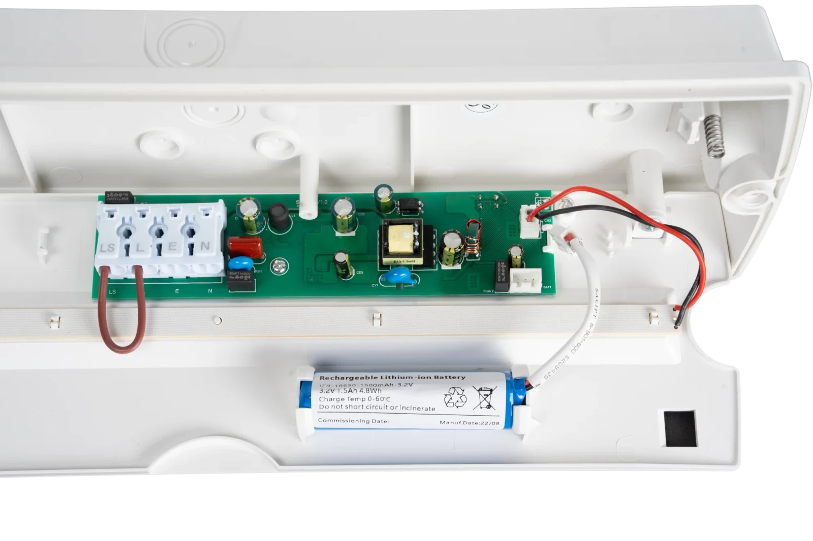 LED Noodverlichting, 3W, 6500K