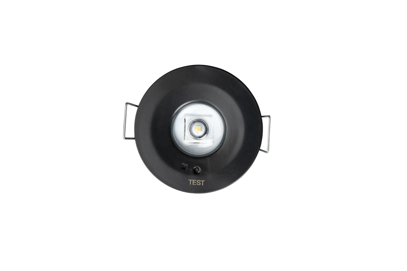 LED Noodverlichting Inbouw Spot, 1.2W, 6500K, IP20, Zwart