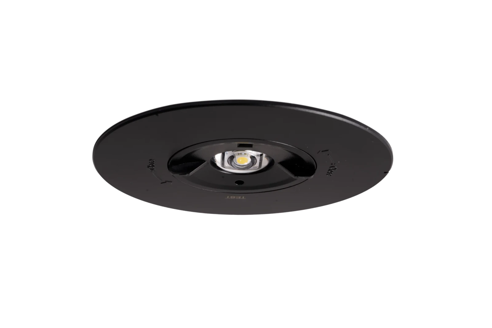 LED Noodverlichting Inbouw Spot, 3W, 6500K, IP20, Zwart