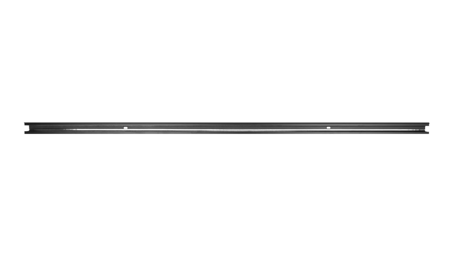 3-fase spanningsrail, 3000mm, Zwart