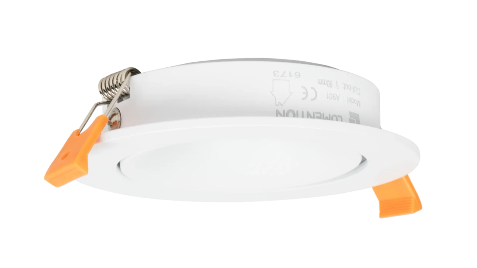 LED Inbouwspot Armatuur Set, Rond, Kantelbaar 30°, Wit, 6 stuks