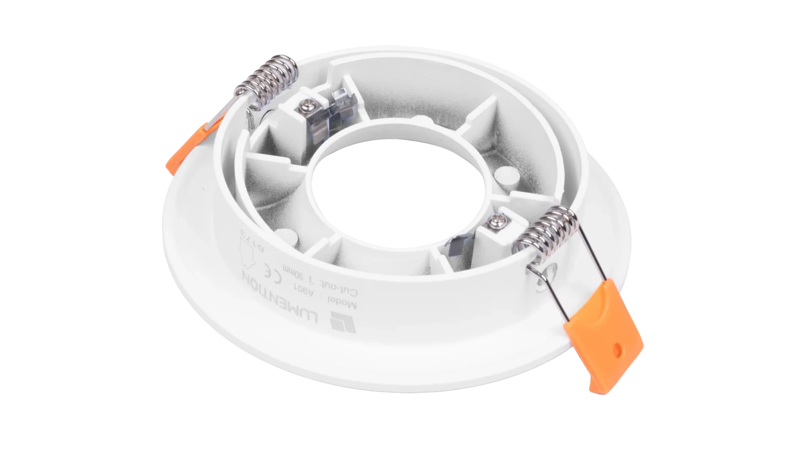 LED Inbouwspot Armatuur Set, Rond, Kantelbaar 30°, Wit, 6 stuks