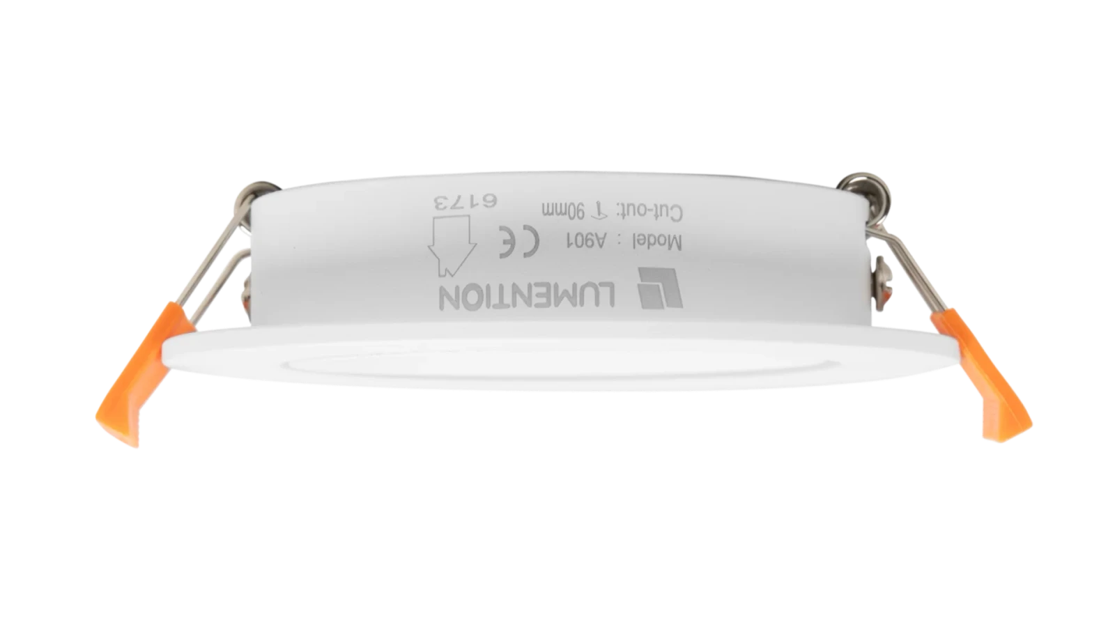 LED Inbouwspot Armatuur Set, Rond, Kantelbaar 30°, Wit, 6 stuks