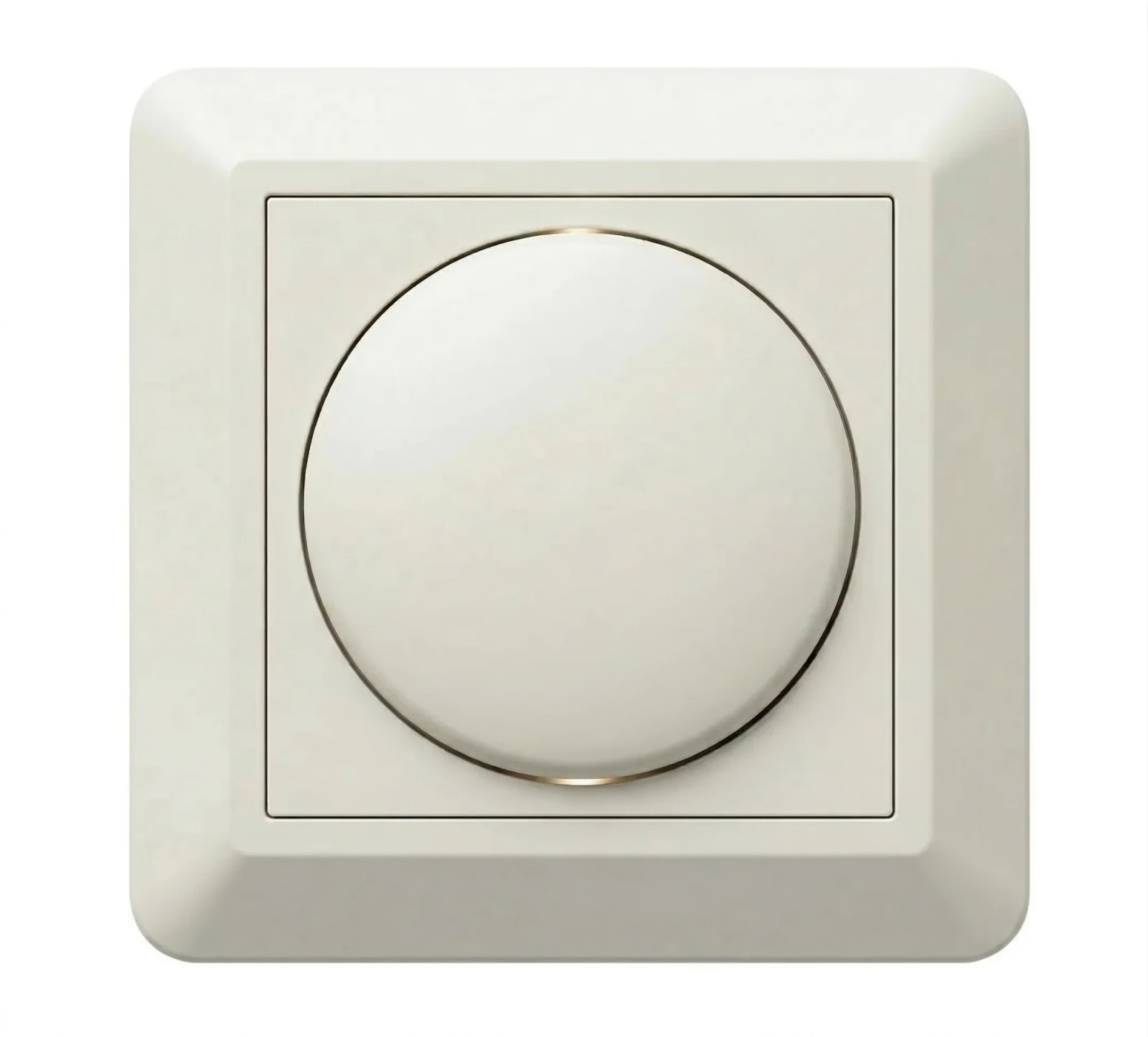 LED Dimmer, Afdekplaat, Universeel, Wit, Kunststof