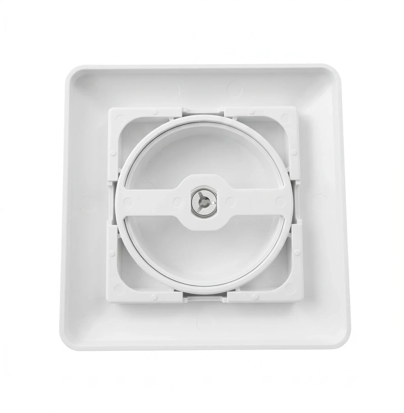 LED Dimmer, Afdekplaat, Universeel, Wit, Kunststof