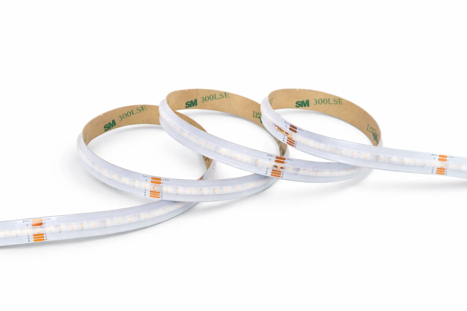 LED strip, 24V, RGB+3000K, IP65