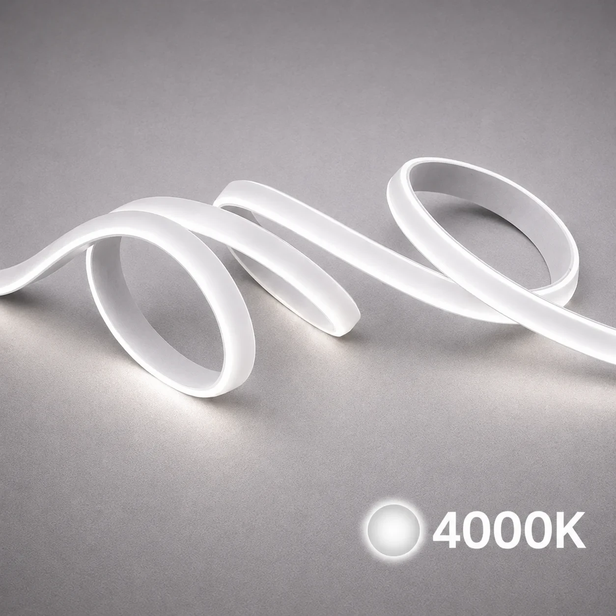 LED strip, 50 meter, Neutraal Wit 4000K, COB, High Voltage, 220V, IP65