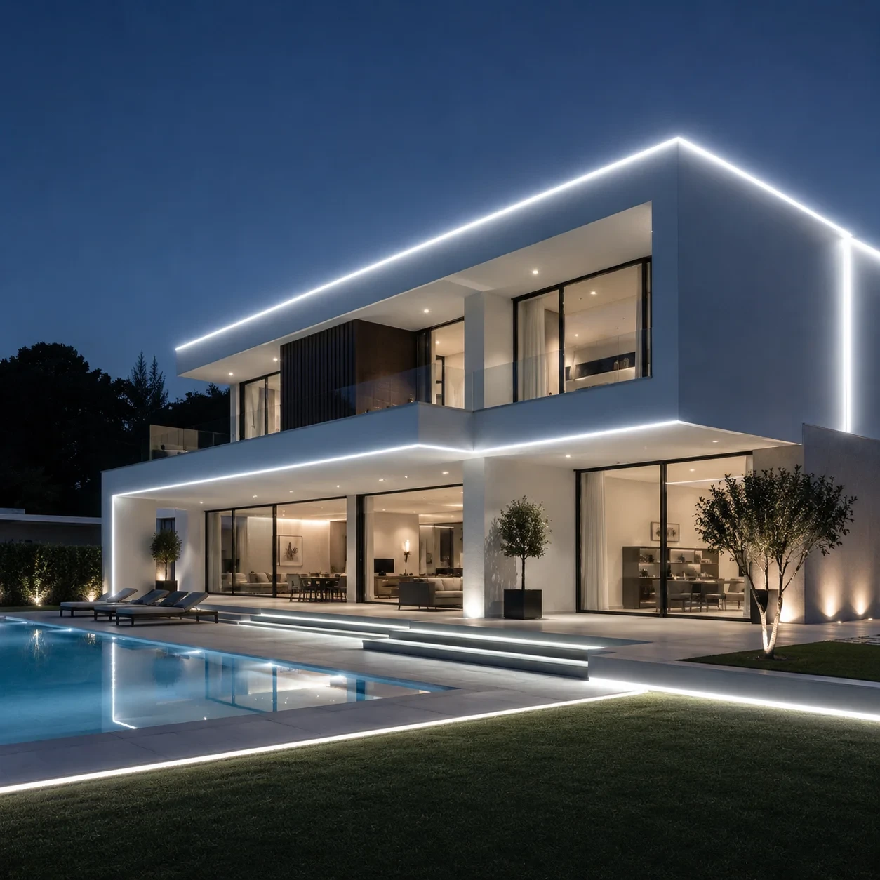 LED Neon Light, 220V, 6500K, 20m, IP65