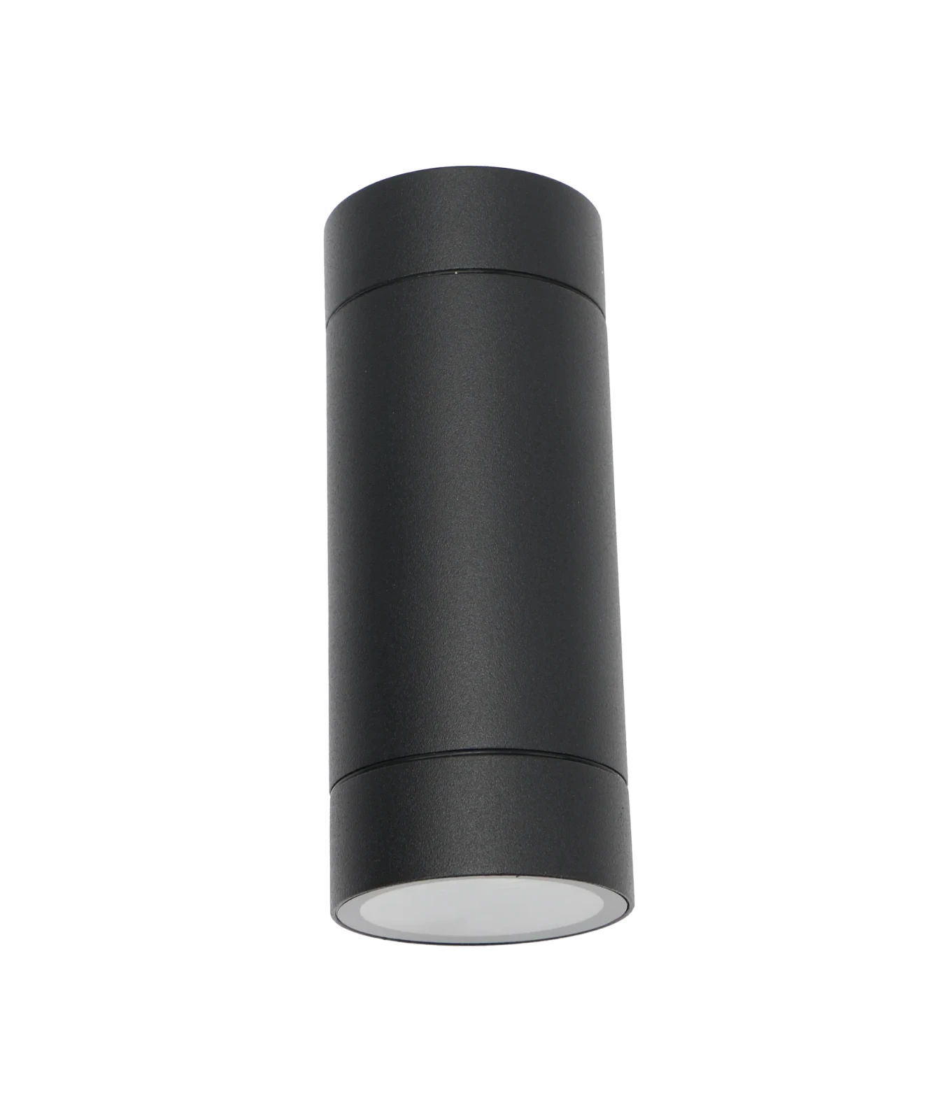 Moderne wandlamp, GU10 fitting, Aluminium, IP65, Zwart