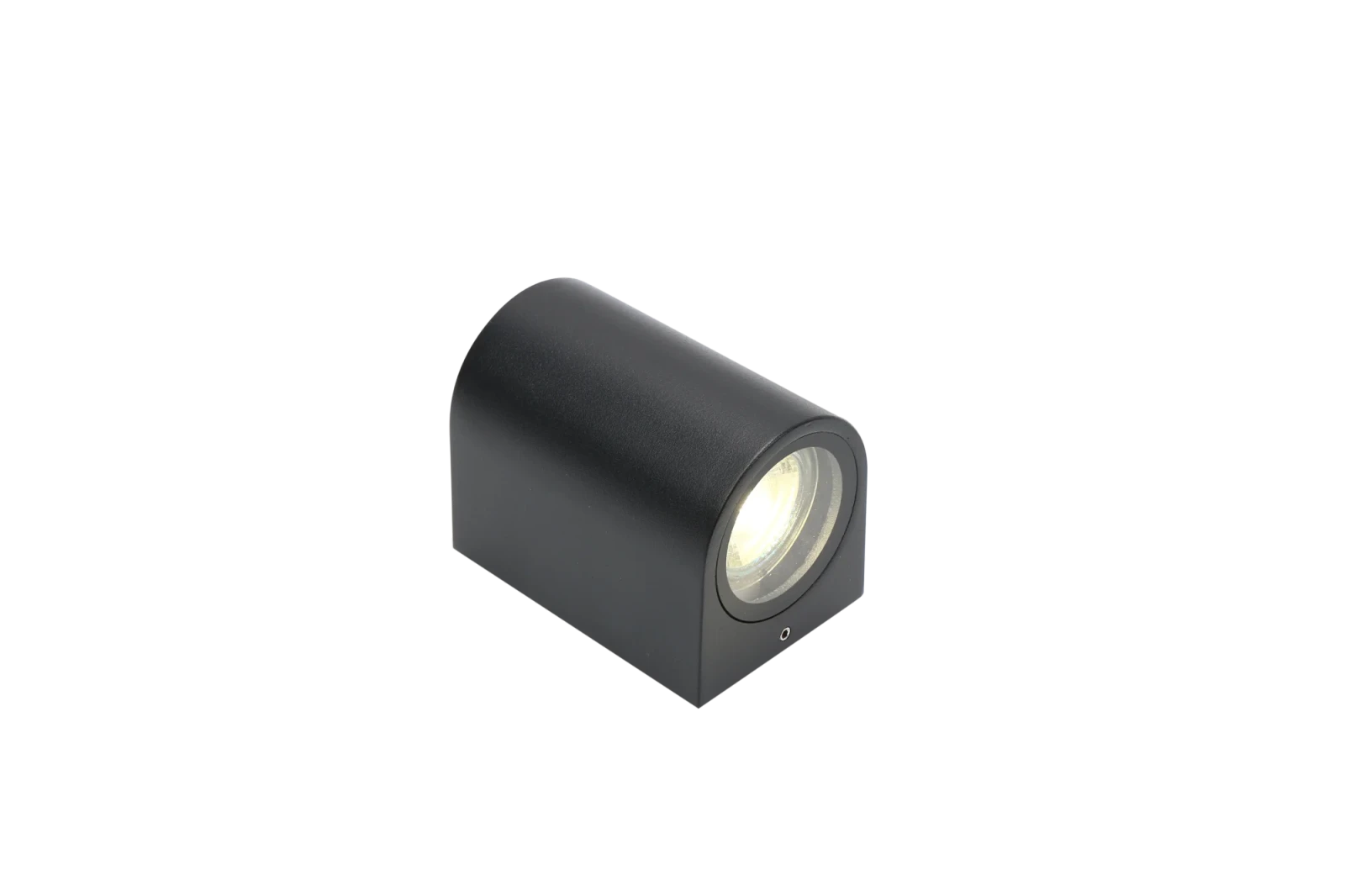 Moderne wandlamp, GU10 fitting, Aluminium, IP65, Zwart