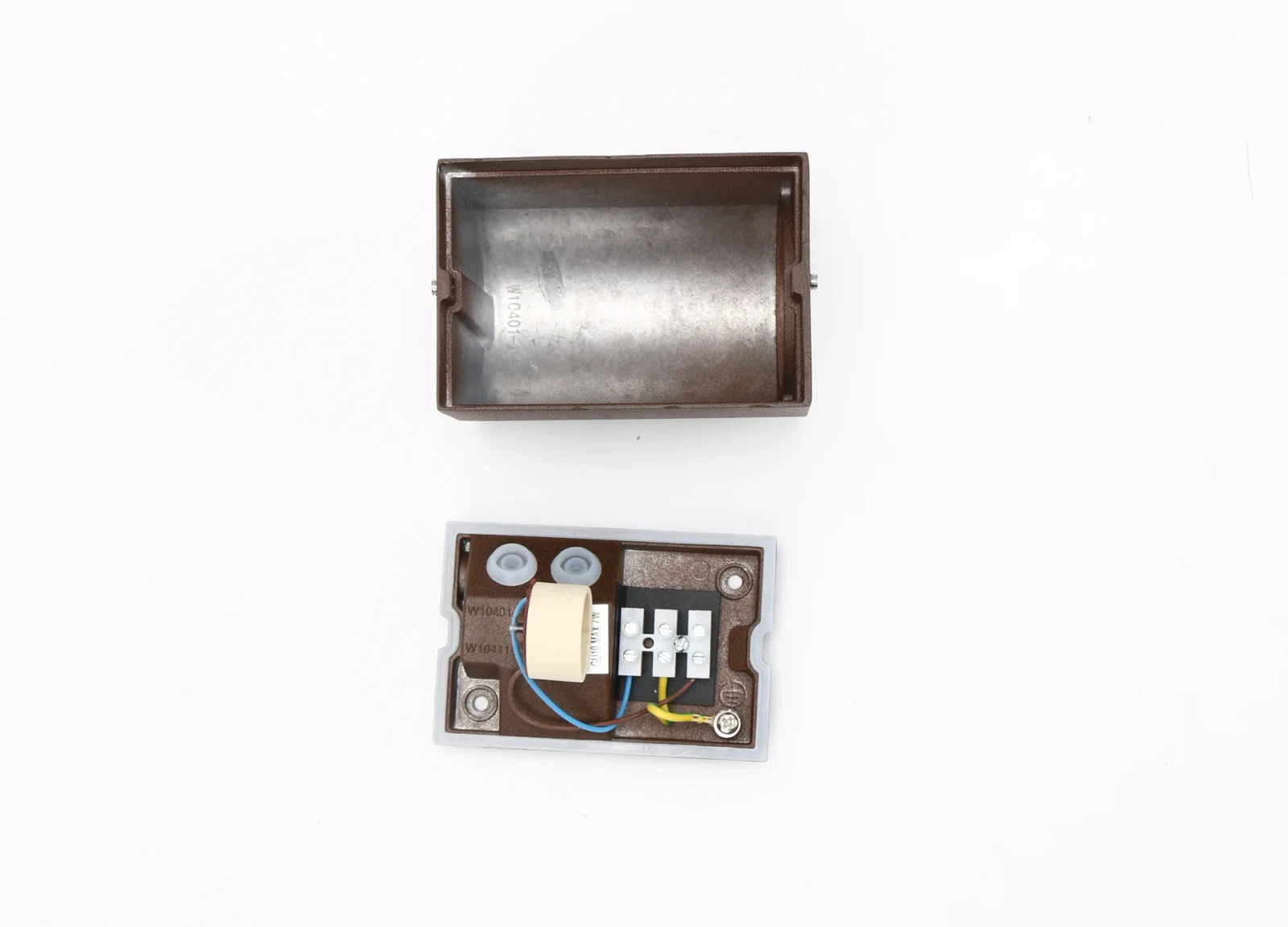 Moderne wandlamp, GU10 fitting, Aluminium, IP65, Corten