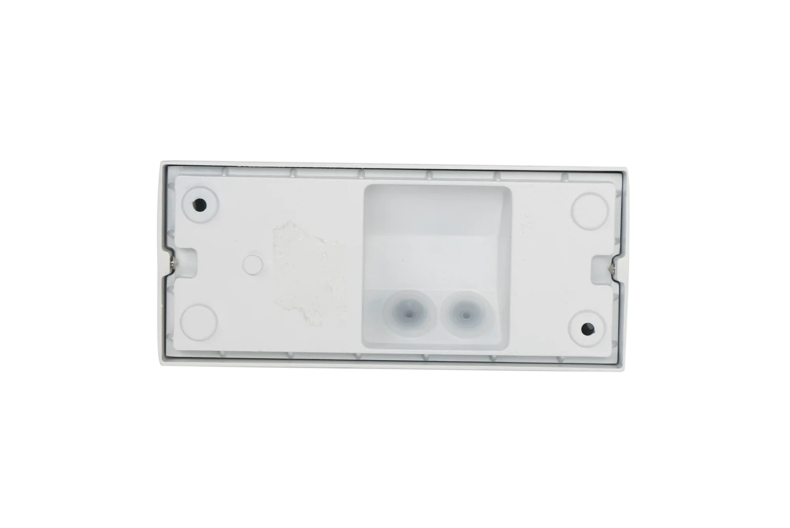 Moderne wandlamp wit, GU10 fitting, Aluminium, IP65