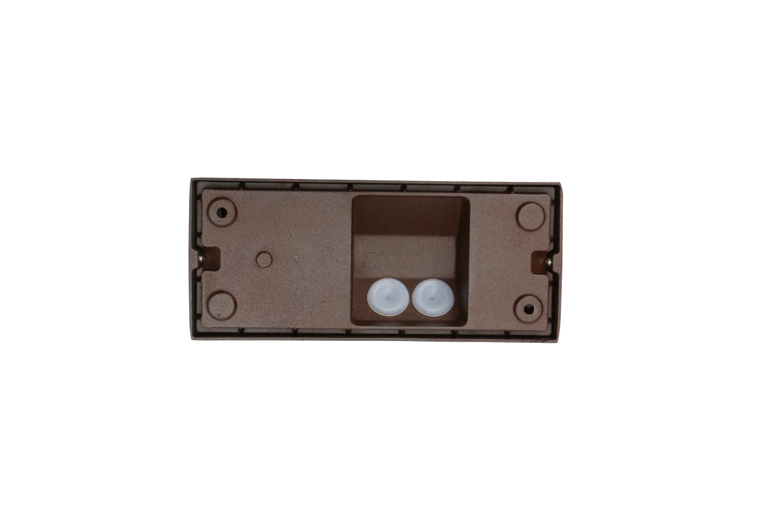 Moderne wandlamp Corten, GU10 fitting, Aluminium, IP65