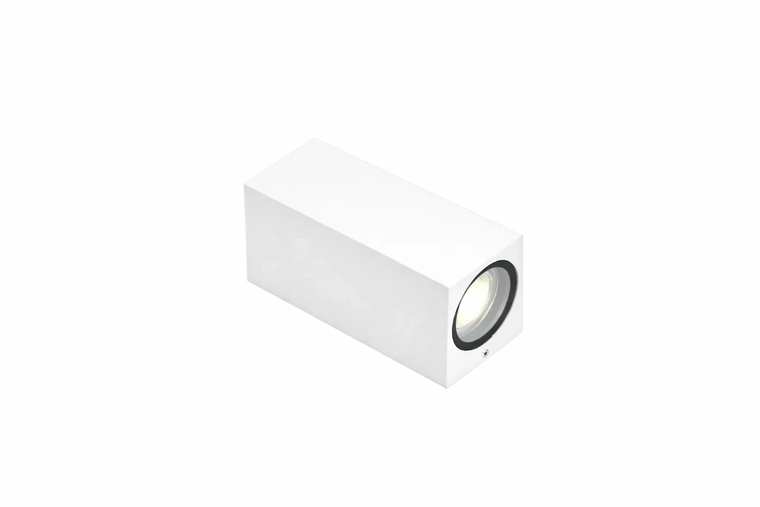Moderne wandlamp, GU10 fitting, Aluminium, IP65, Wit
