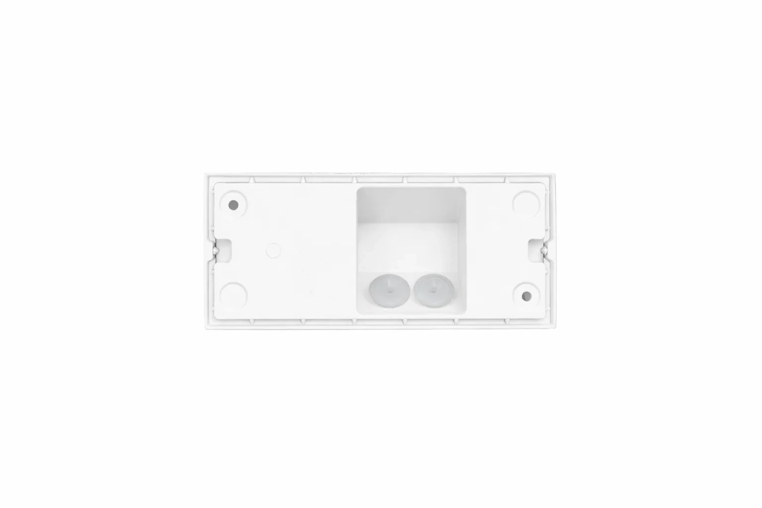 Moderne wandlamp, GU10 fitting, Aluminium, IP65, Wit