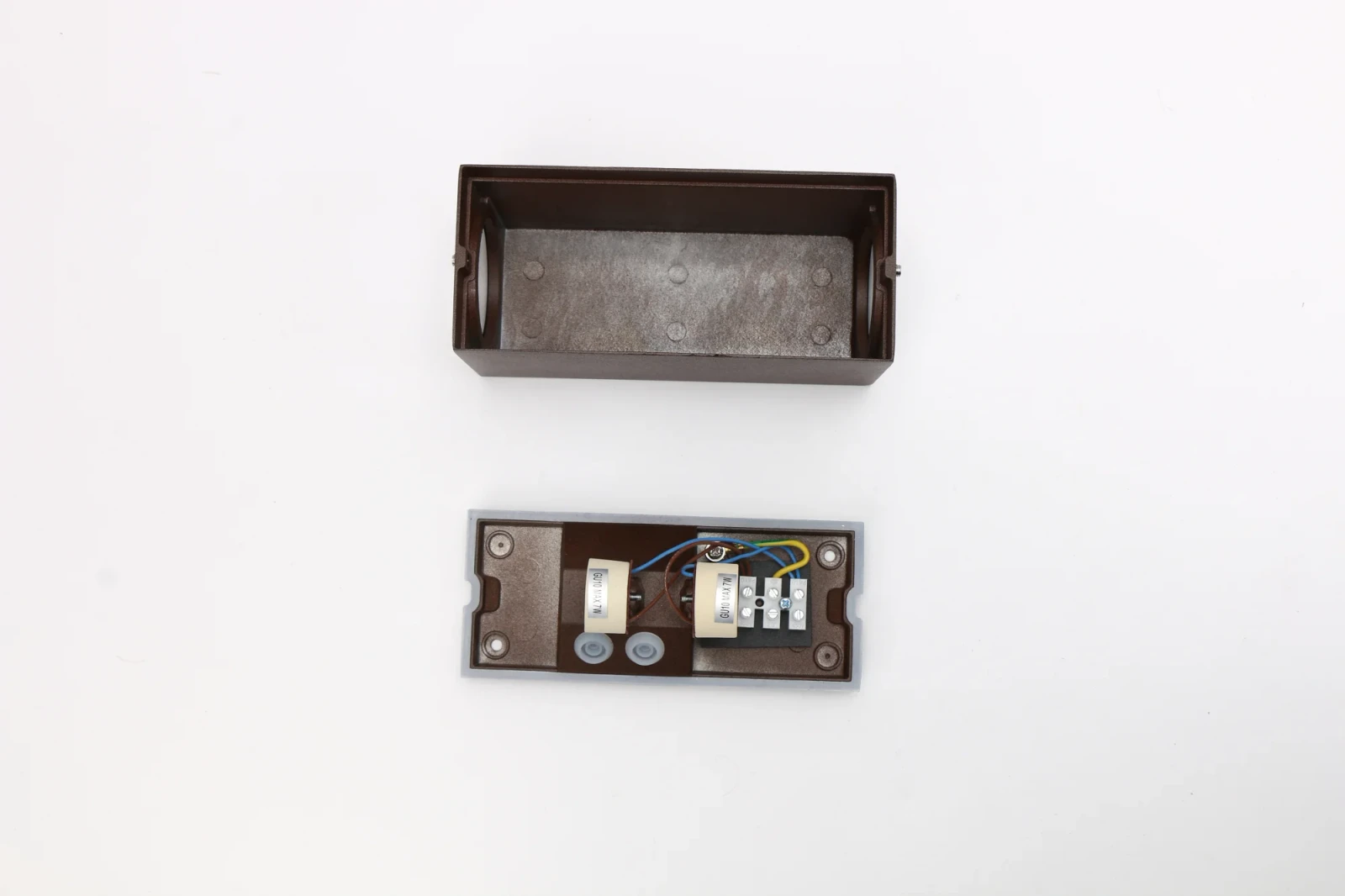Moderne wandlamp, GU10 fitting, Aluminium, IP65, Corten