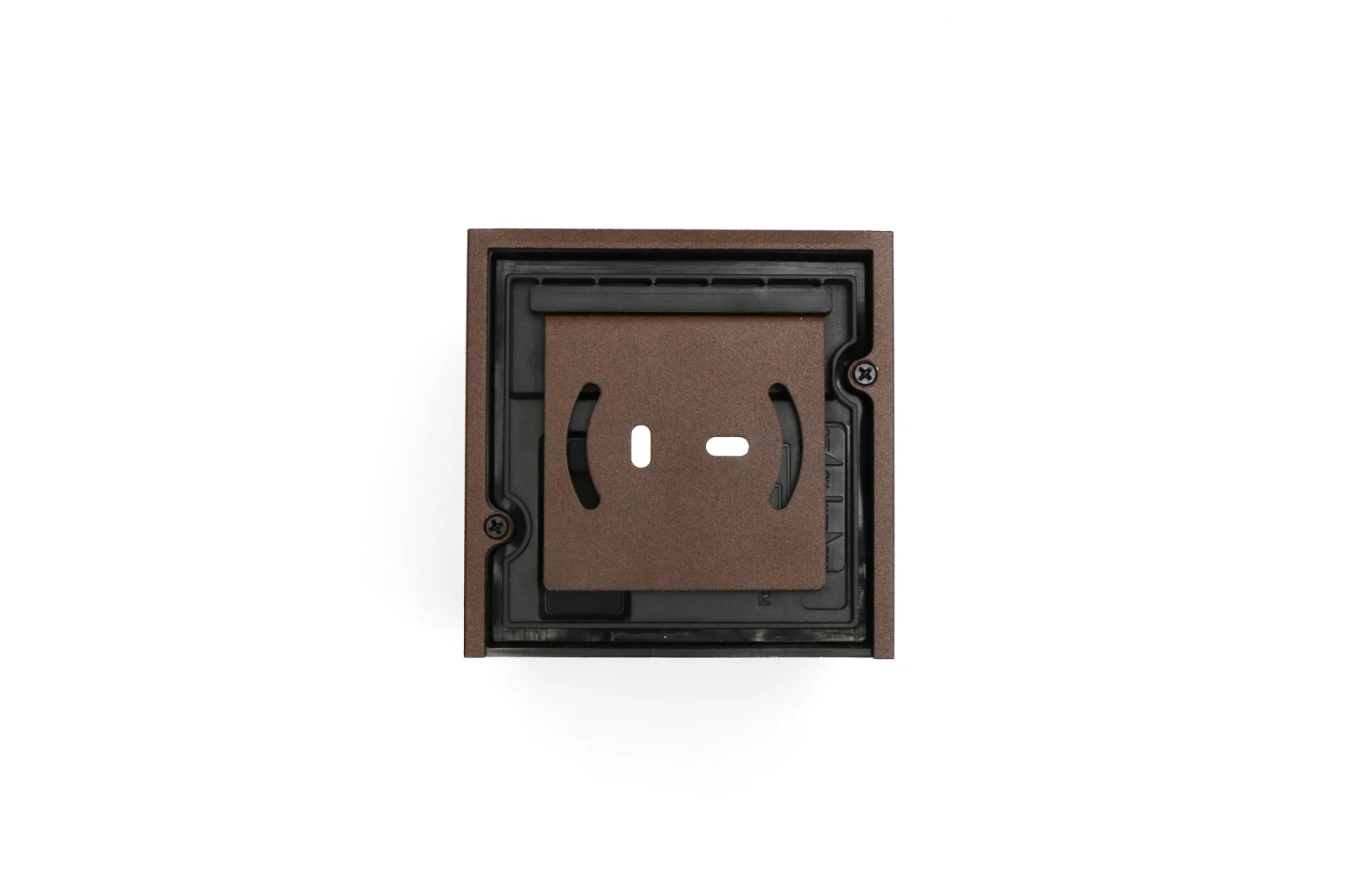 Moderne wandlamp corten, 4W, CCT, Aluminium, IP54