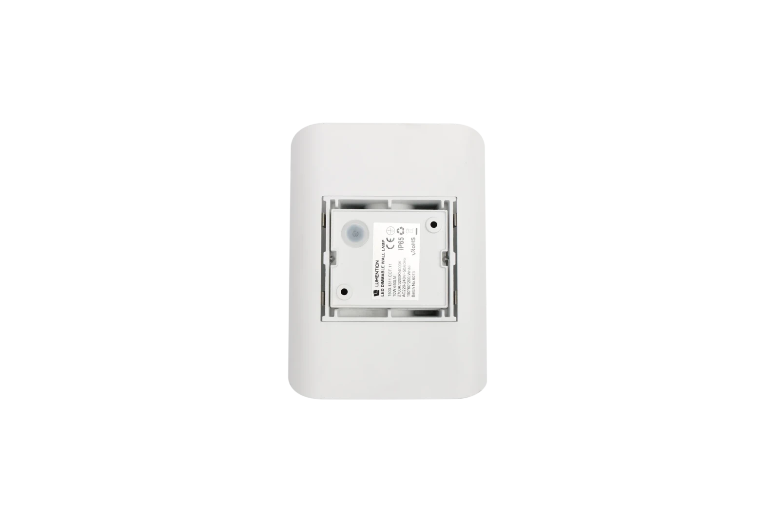 Moderne wandlamp wit, 2x5W, CCT, Aluminium, IP65