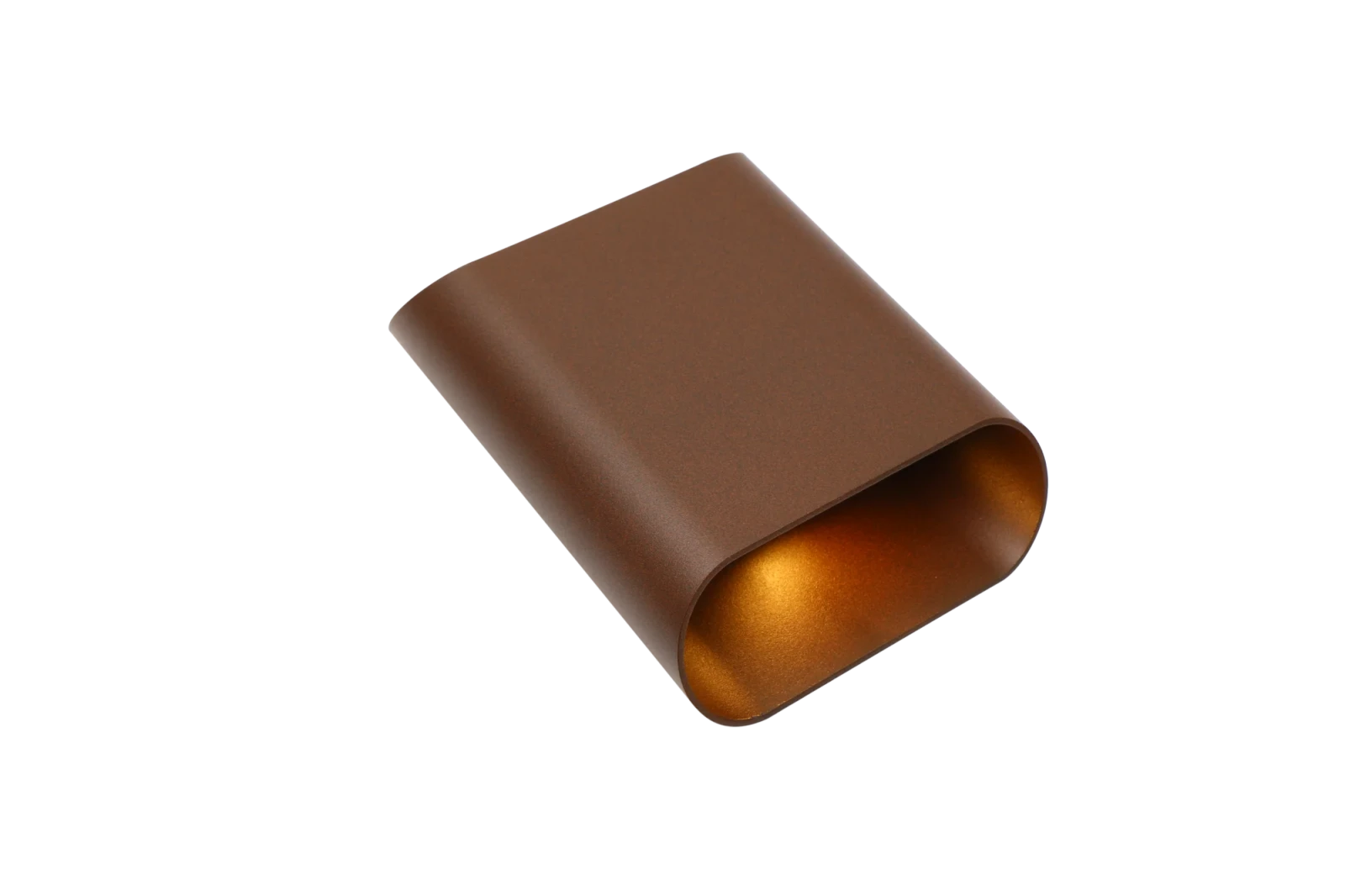 Moderne wandlamp corten, 2x5W, CCT, Aluminium, IP65
