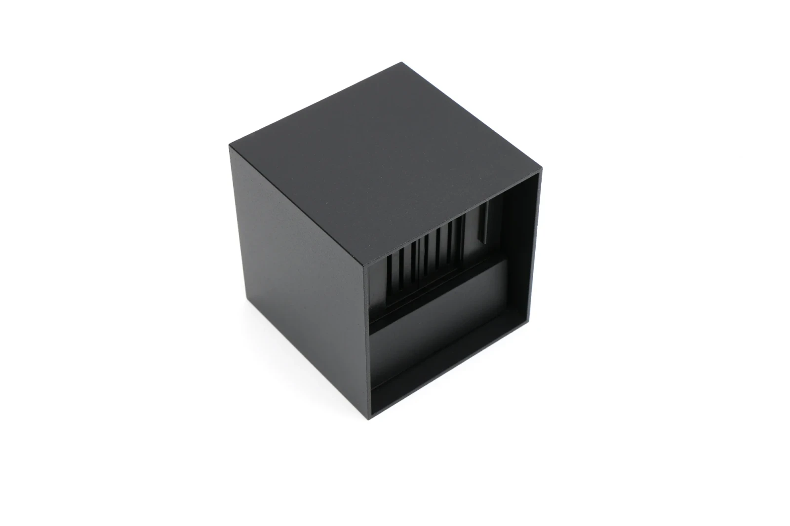 Moderne wandlamp zwart, LED, 7W, CCT, Aluminium, IP65
