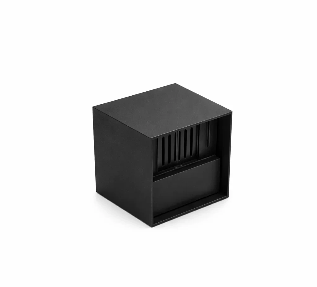 Wandlamp smart zwart, 7W, RGBCW, Aluminium, IP65