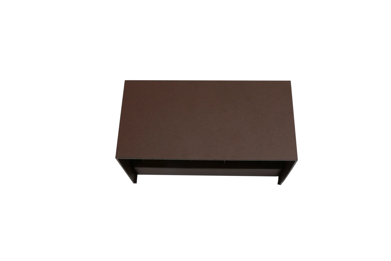 Moderne wandlamp corten, 4x3W, CCT, Aluminium, IP65