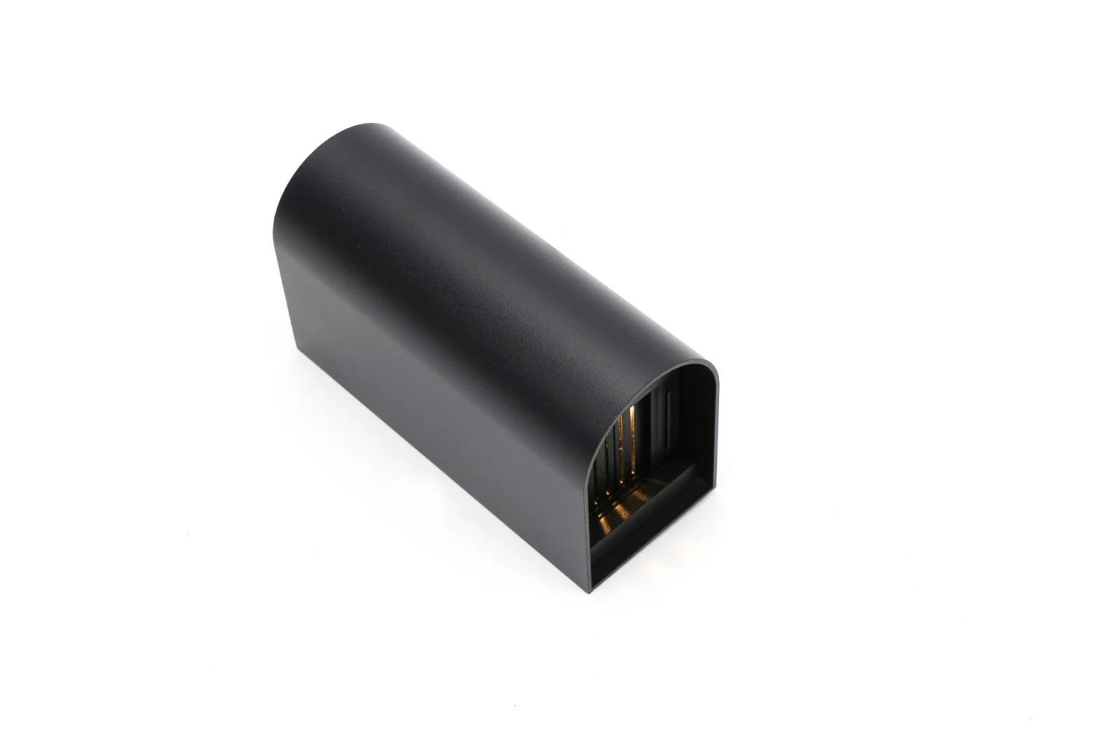 Moderne wandlamp zwart, 10W, CCT, Aluminium, IP65