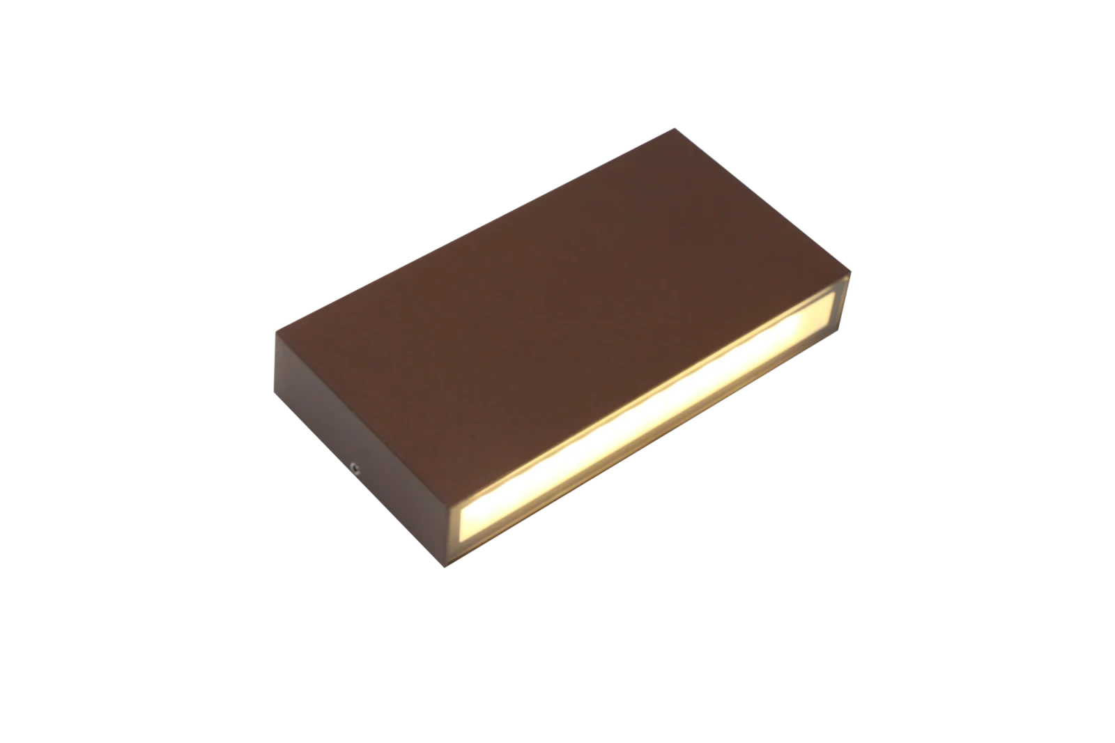 Moderne wandlamp corten, 2x5W, CCT, Aluminium, IP65