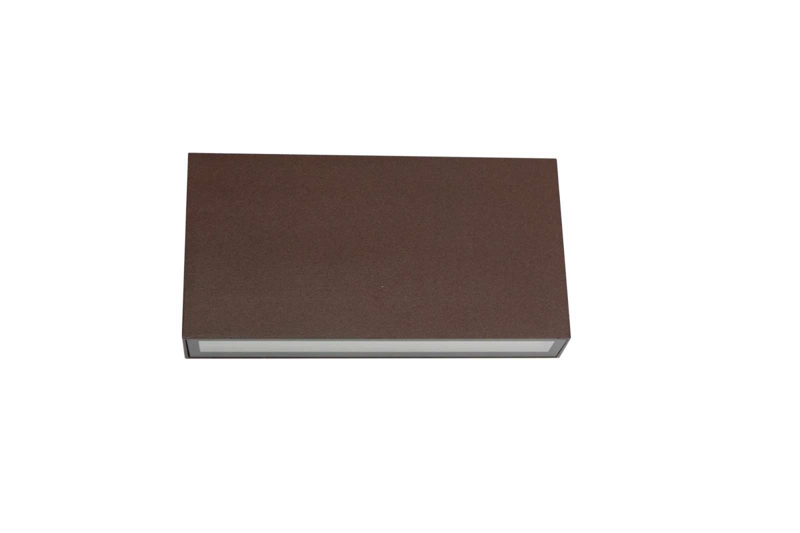 Moderne wandlamp corten, 2x5W, CCT, Aluminium, IP65