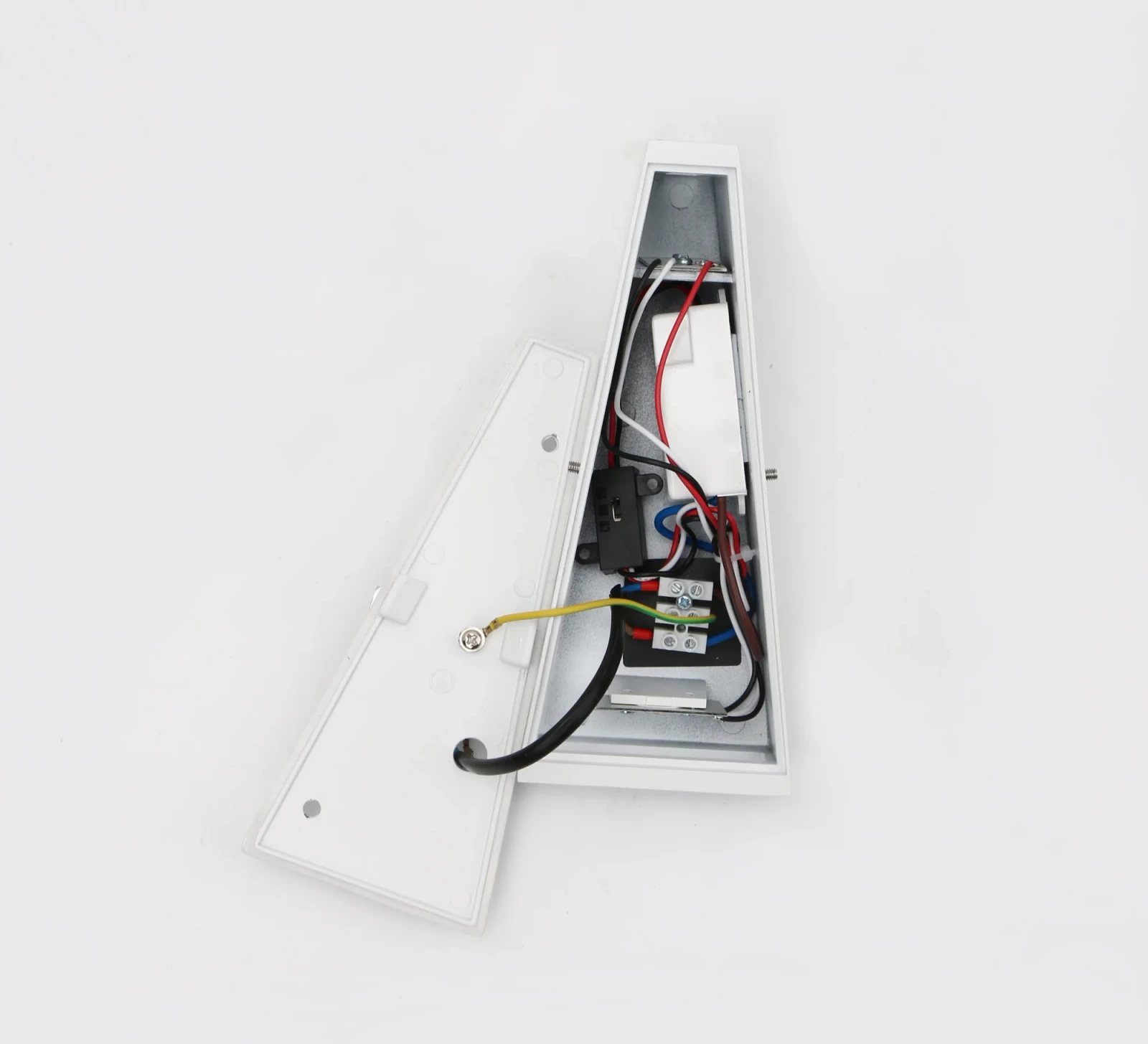 Moderne wandlamp wit, 2x3W, CCT, Aluminium, IP65