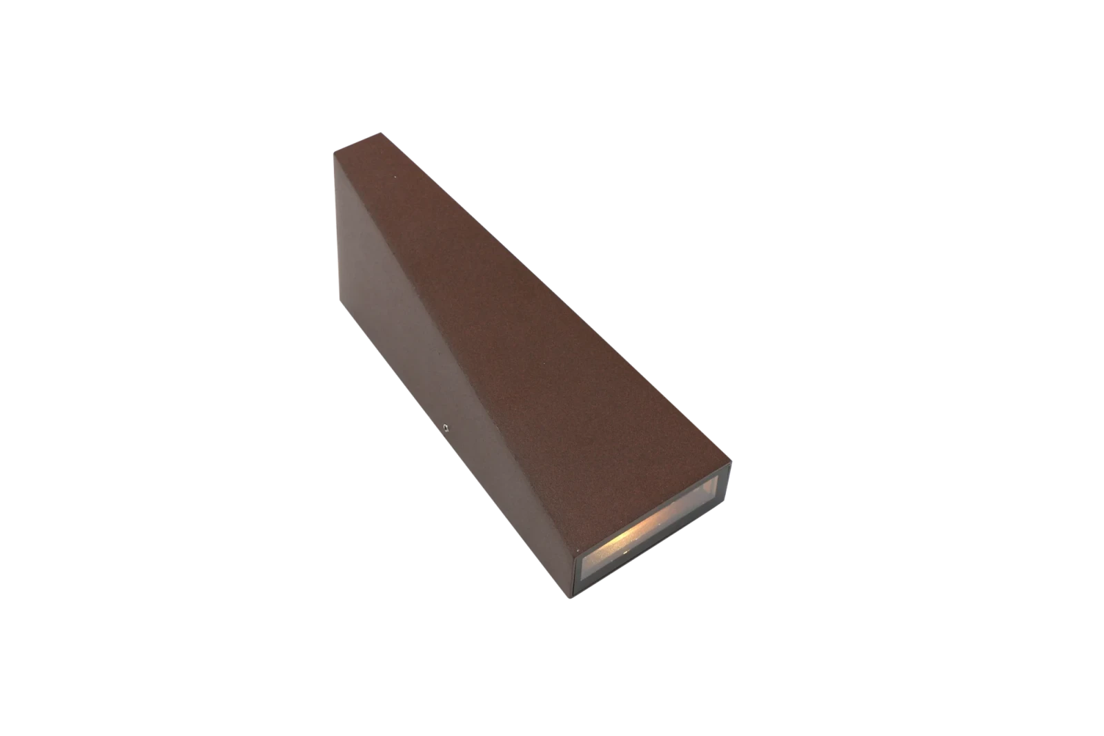 Moderne wandlamp corten, 2x3W, CCT, Aluminium, IP65,