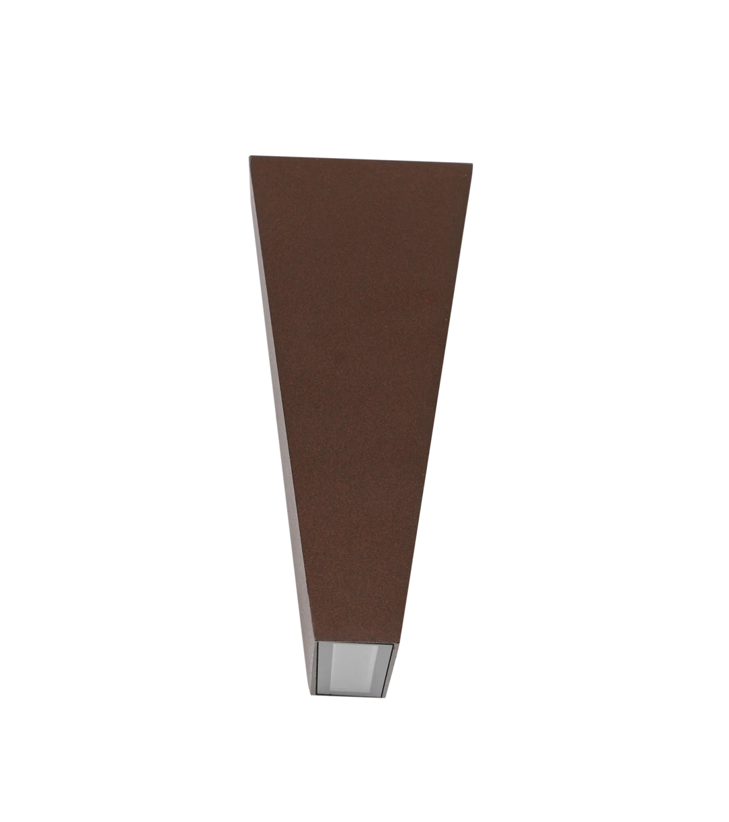 Moderne wandlamp corten, 2x3W, CCT, Aluminium, IP65,