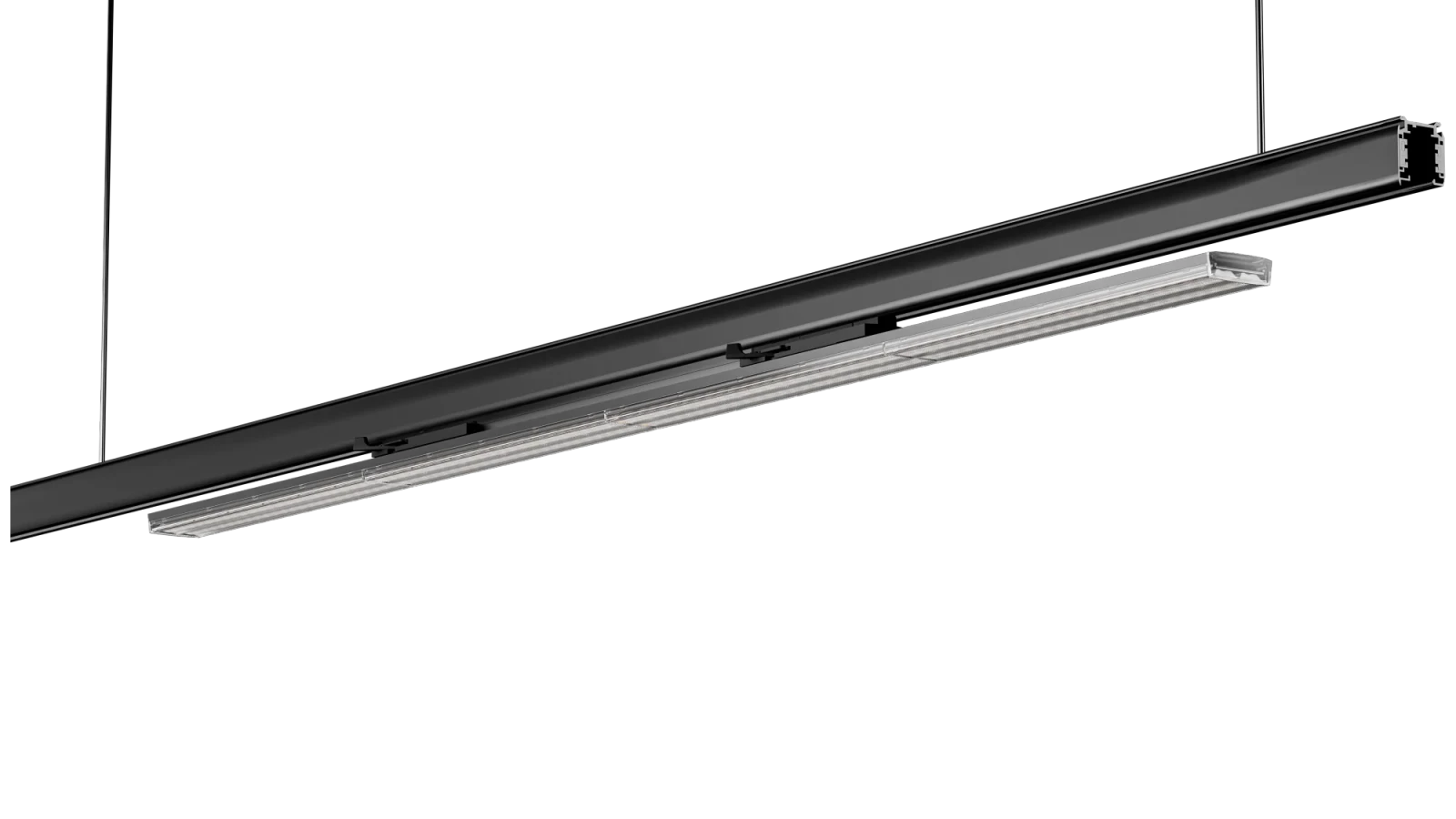 LED Linear Railverlichting, 3-Fase, 150CM, 50-65W, CCT, Instelbaar, Zwart
