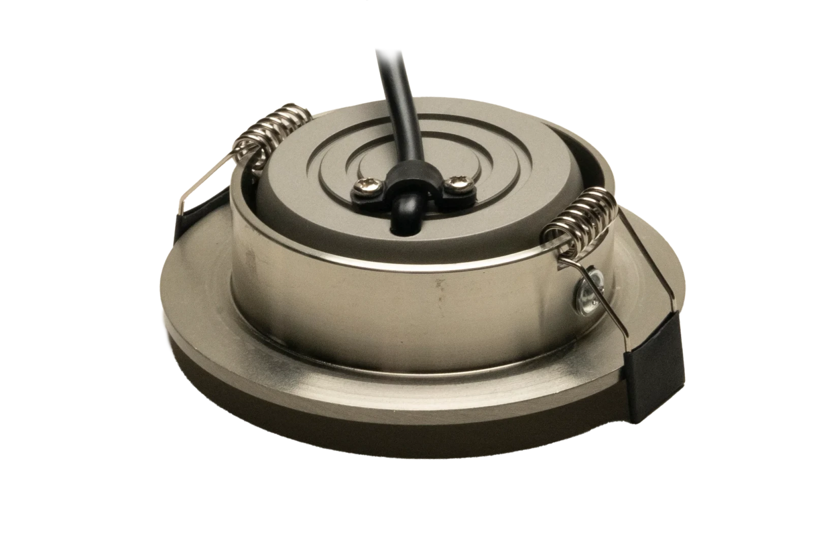 LED Inbouwspot, Rond, 5W/8W, 4CCT, 2700K/3000K/4000K/6500K, IP54 front, Dimbaar, Satijn nikkel