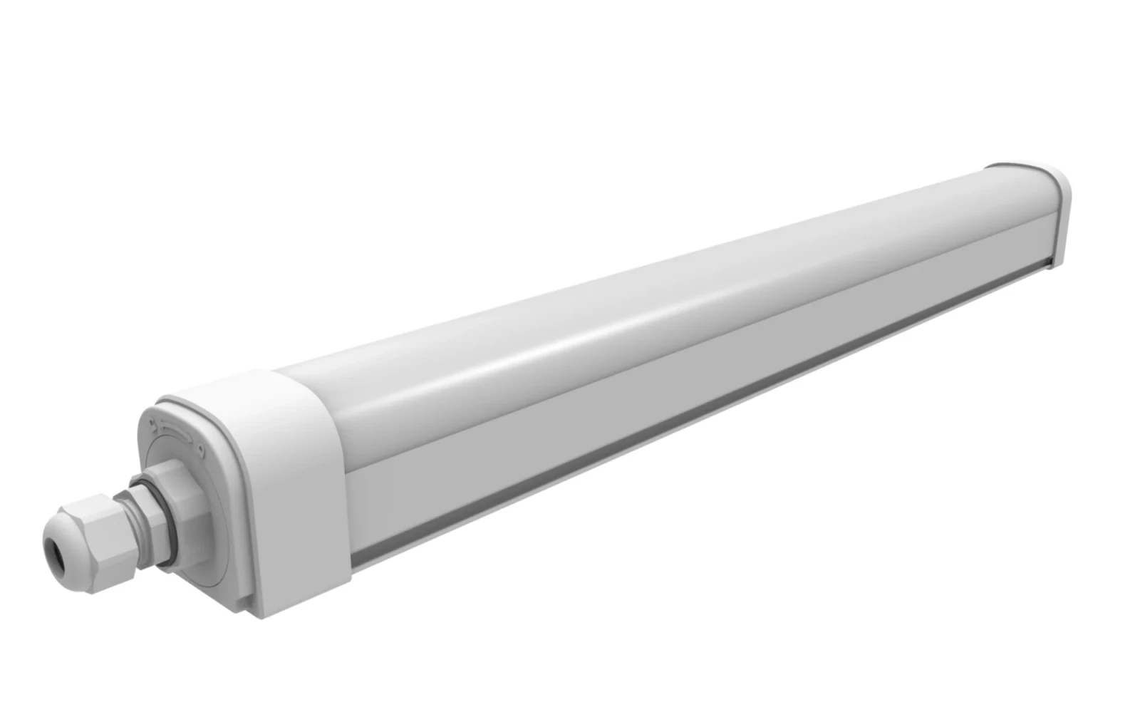 LED armatuur, waterdicht, 150cm, 50W, 6000lm, IP65, CCT